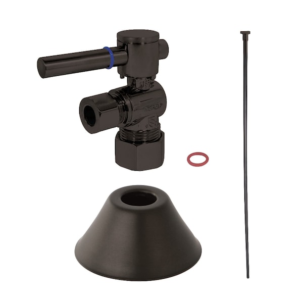 Kingston Brass CC53305DLTKF20 Plumbing Toilet Trim Kit, 5/8-Inch x 3/8-Inch O.D. Comp, Oil Rubbed Bronze CC53305DLTKF20 - main